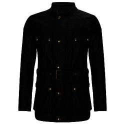 Belstaff The Roadmaster Waxed Cotton Biker Jacket Black